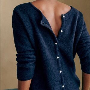 Sezane Gaspard Cardigan Marine. - Size S
